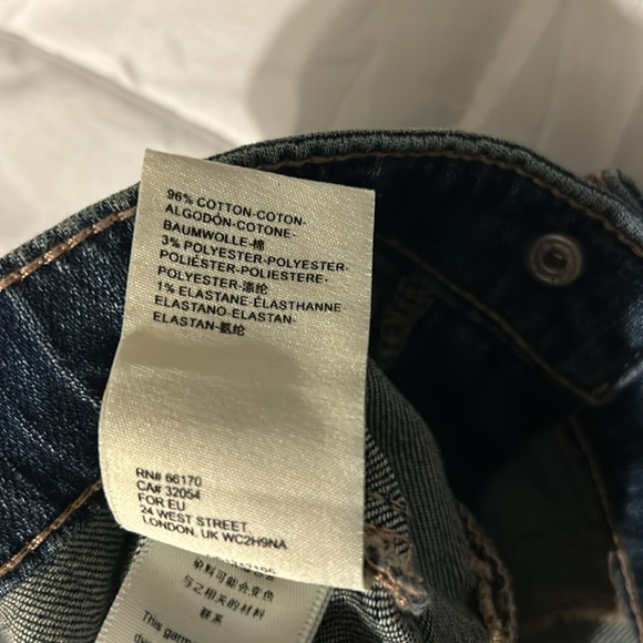 Anthropologie Pilcrow Denim Jeans Side Zip Jeans Vintage style - Picture 7 of 9